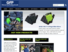 Tablet Screenshot of gfpgloves.com